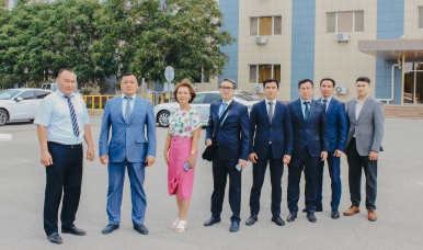 «КазАзот» посетила делегация KazIndustry